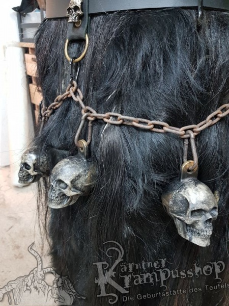 Hells Bells Schelle Totenkopf