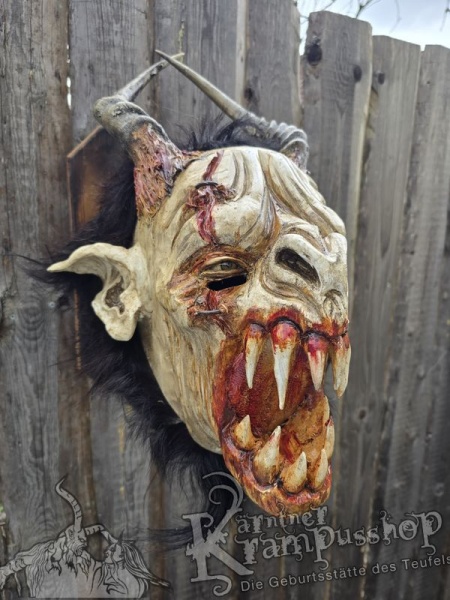 Kinder Krampusmaske Rettenbacher