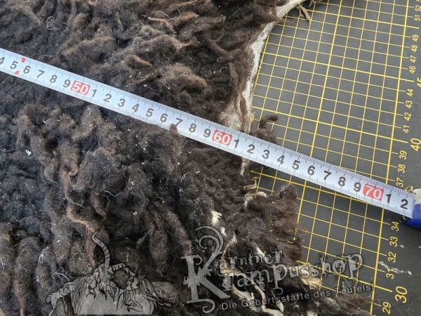 Schaffelle Kurzhaar Dunkelbraun