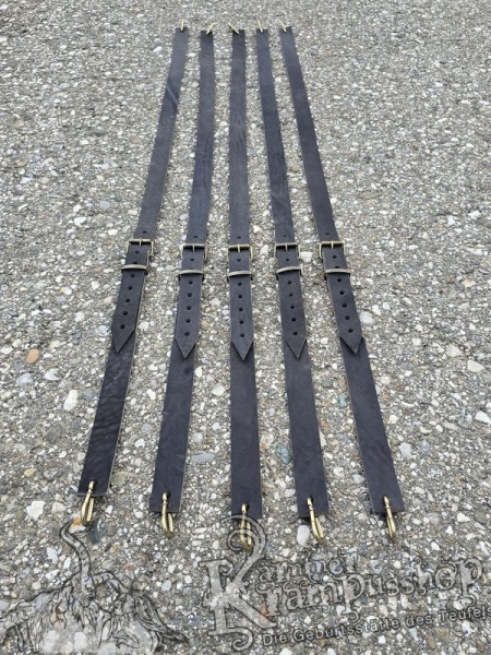 Querriemen & Hosenträger 30mm ANTIK