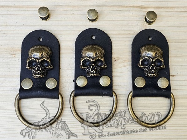 Gürtelschlaufen Set mit Zierniete