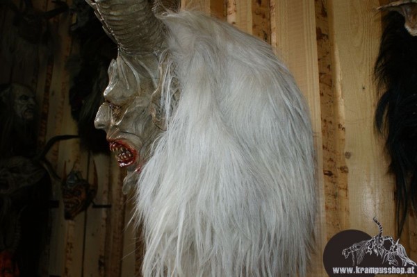 Kopffelle genäht Gross Weiss Naturgewachsen