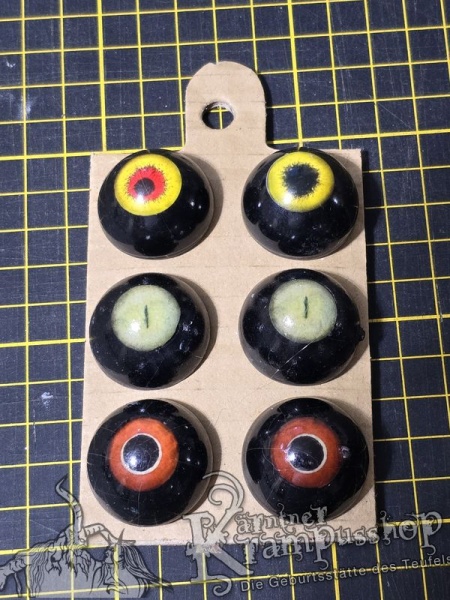 3 x Maskenaugen B Ware SCHWARZ ABVERRKAUF Sonderpreis