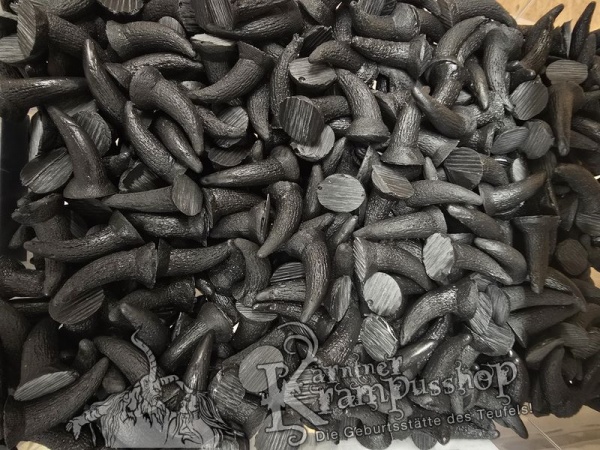 Krallen KURZ Schwarz