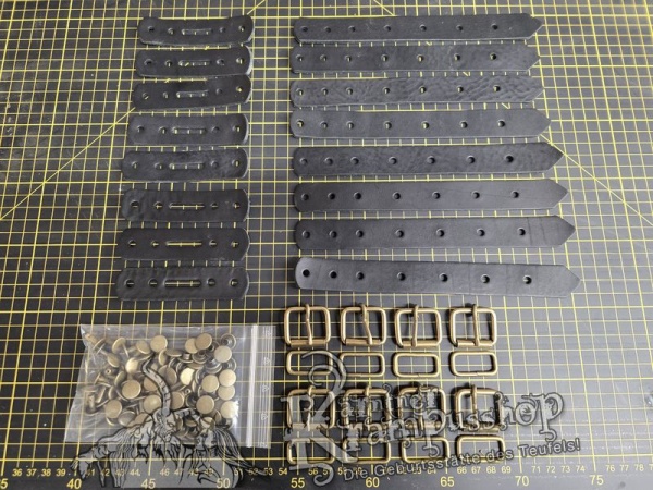 Schnallen Set für Springerstiefel