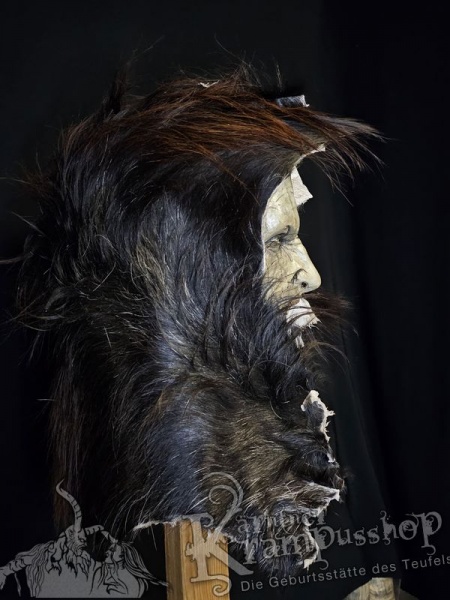 Kopffelle genäht Naturbraun KURZHAAR Kaputzenschnitt