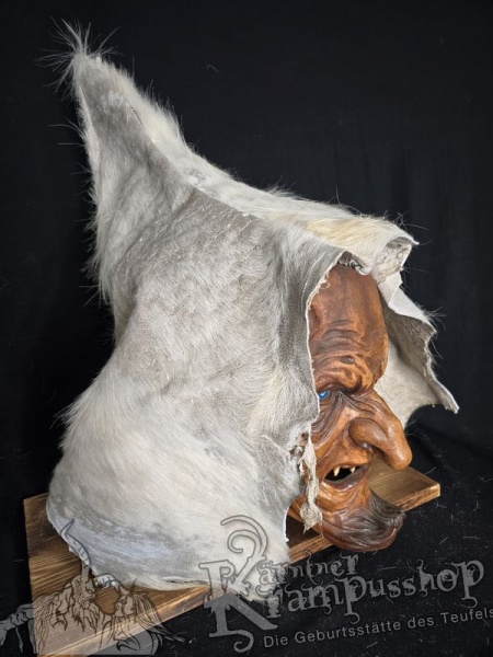 Kaputze WEISS Rassiert SPITZ nach OBEN